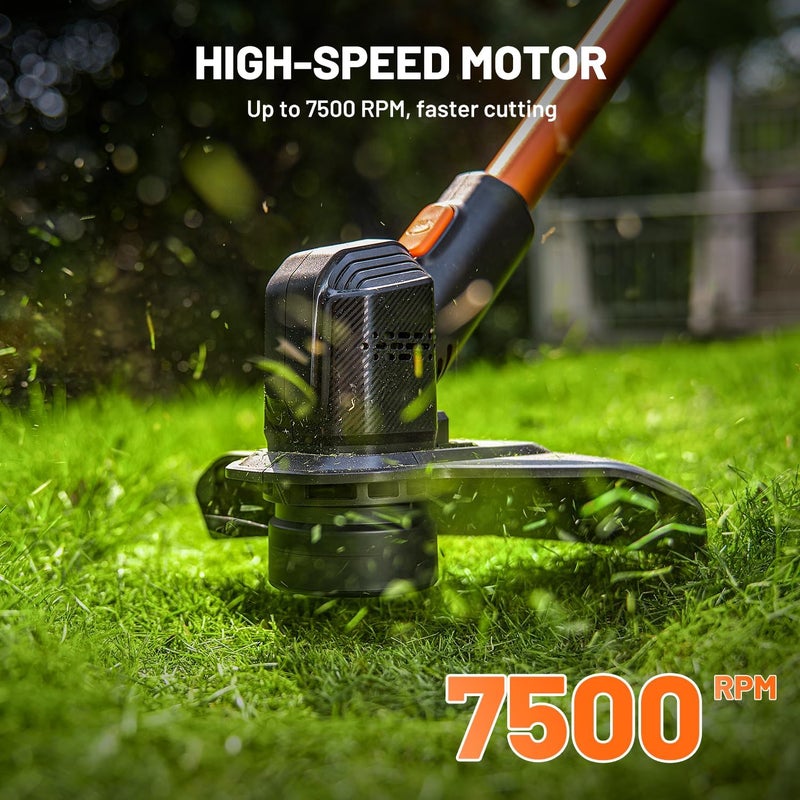 LiTHELi Cordless Weed Wacker 10 Inch, U20 Handy+ 20V String Trimmer & Weed Eater with 2.0Ah Battery, Grass Trimmer Tools for Garden, Yard and Farm - Image 5